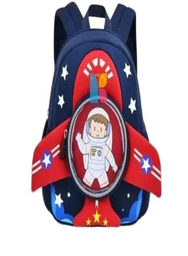 Bluebell Children's Colorful School Bag Cartoon Backpack Nylon Kids Sling Chest Multi-Purpose Baby Shoulder Bag for 4-8 Years Kids (Multi color) - Image 4